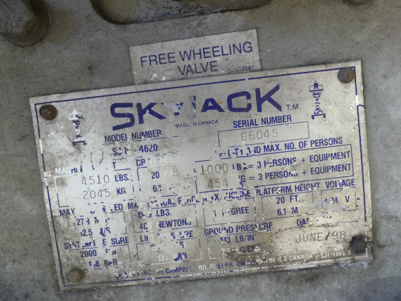 Nacelle ciseaux électrique Skyjack SJI 4620 - Lift u obliku makaza: slika 2 Nacelle ciseaux électrique Skyjack SJI 4620 - Lift u obliku makaza: slika 2