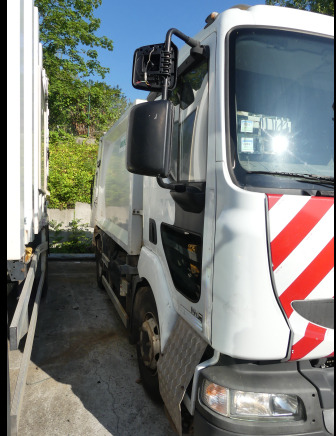 REF:1338 - Camion poubelle Renault Midlum 190DXI (2011-140.758 km) - Kamion za smeće: slika 3 REF:1338 - Camion poubelle Renault Midlum 190DXI (2011-140.758 km) - Kamion za smeće: slika 3