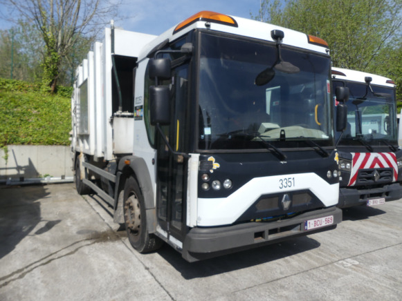 REF:3351 - Camion poubelle Renault Elite 4X2 (2011-82.270 km) - Kamion za smeće: slika 1 REF:3351 - Camion poubelle Renault Elite 4X2 (2011-82.270 km) - Kamion za smeće: slika 1