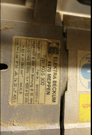 Scie à onglet Elektra Beckum KGS300 - Mašina za obradu drveta: slika 5 Scie à onglet Elektra Beckum KGS300 - Mašina za obradu drveta: slika 5