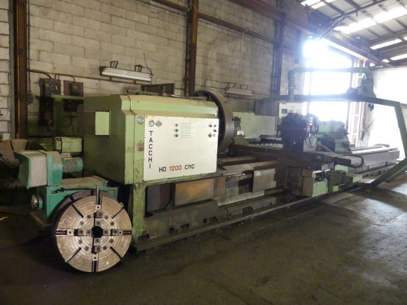 Tour à métaux CNC Tacchi HD1200 CNC - Strug za metal: slika 1 Tour à métaux CNC Tacchi HD1200 CNC - Strug za metal: slika 1