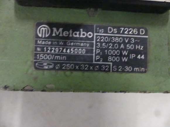 Touret à meuler double tété Métabo DS 7226D, Table de travail pliante Black&Decker (9714-040) - Mašina za obradu metala: slika 3 Touret à meuler double tété Métabo DS 7226D, Table de travail pliante Black&Decker (9714-040) - Mašina za obradu metala: slika 3