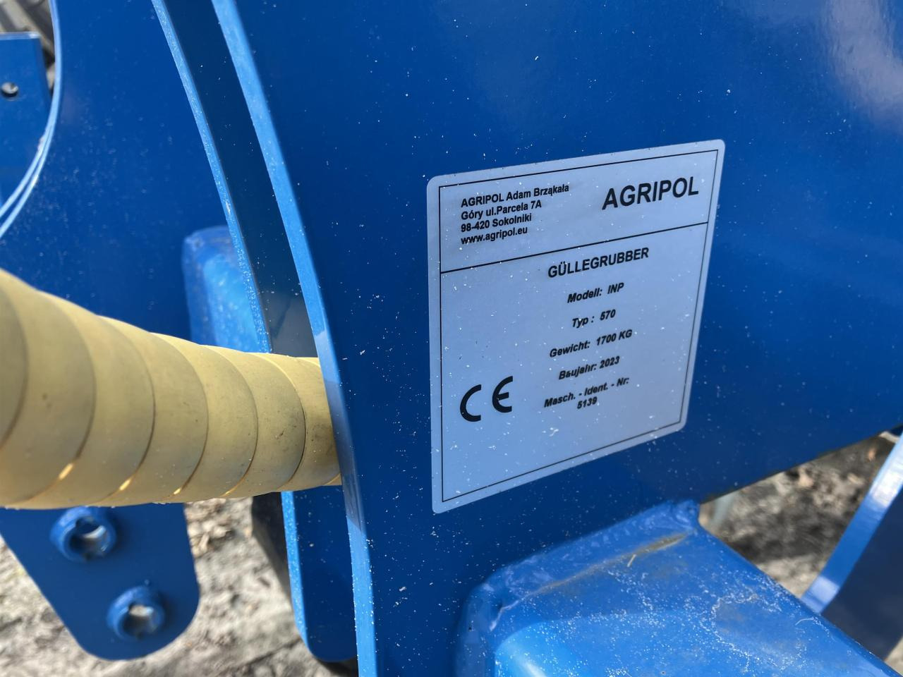 Agripol 4,8m mit Walze - Deponator gnojnice: slika 2 Agripol 4,8m mit Walze - Deponator gnojnice: slika 2