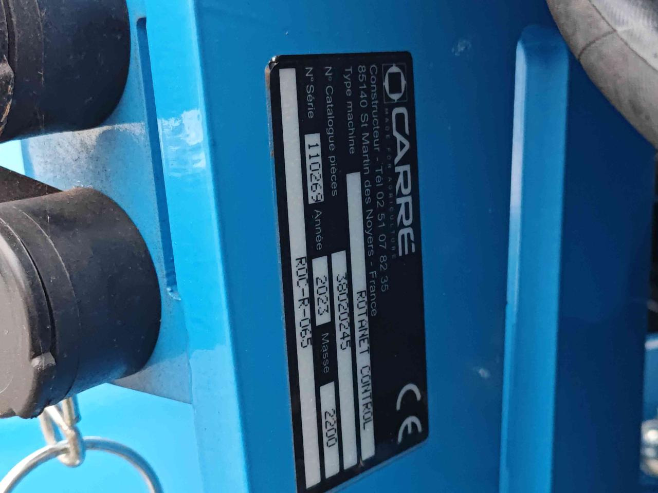 Carré Rotanet Control 6,5 - Oprema za obradu zemljišta: slika 4 Carré Rotanet Control 6,5 - Oprema za obradu zemljišta: slika 4