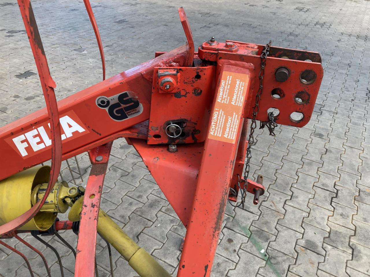 Fella TS 335 DN - Prevrtač/ Grabuljač: slika 5 Fella TS 335 DN - Prevrtač/ Grabuljač: slika 5
