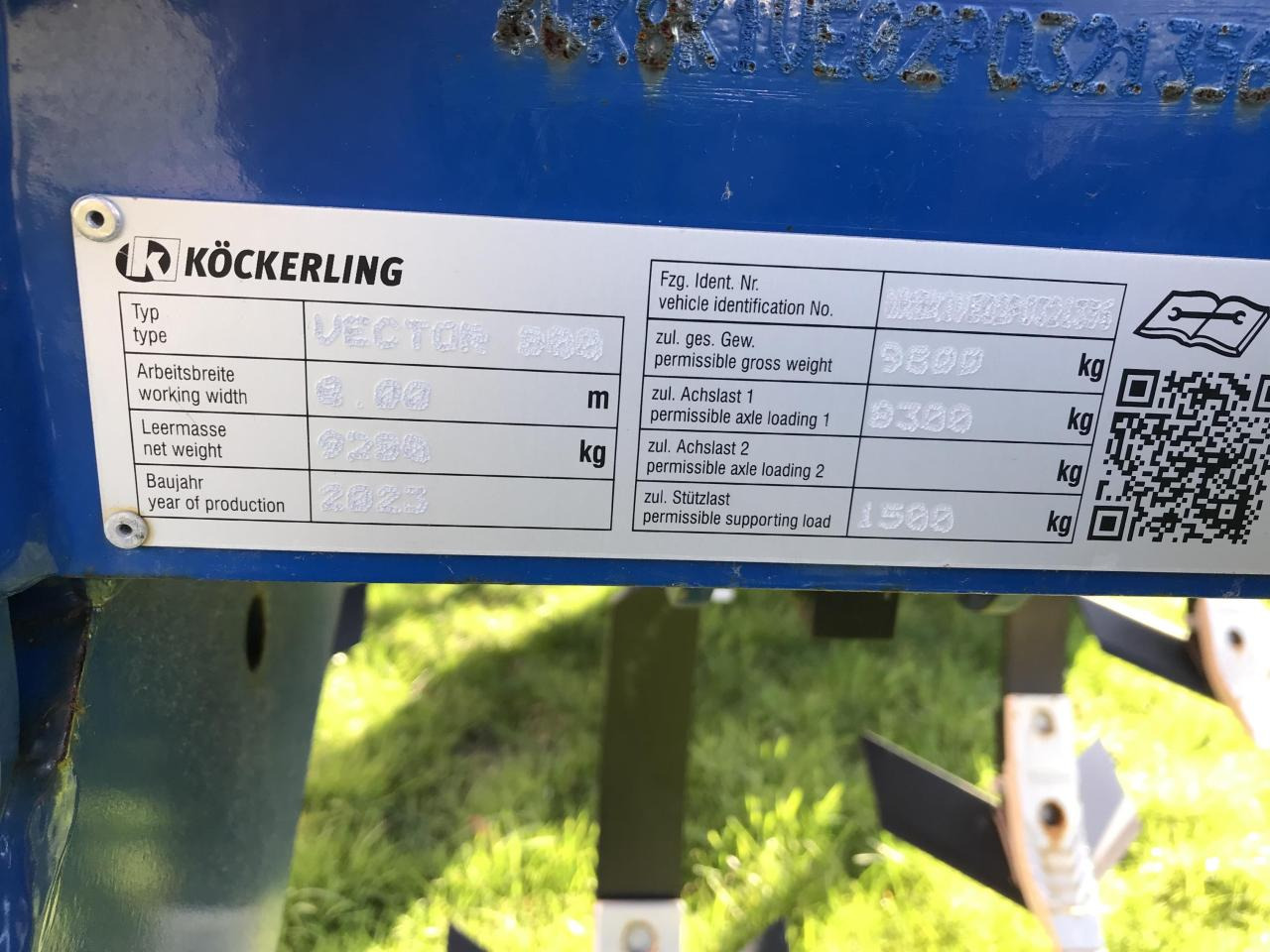 Köckerling Vector 800 - Kultivator: slika 2 Köckerling Vector 800 - Kultivator: slika 2