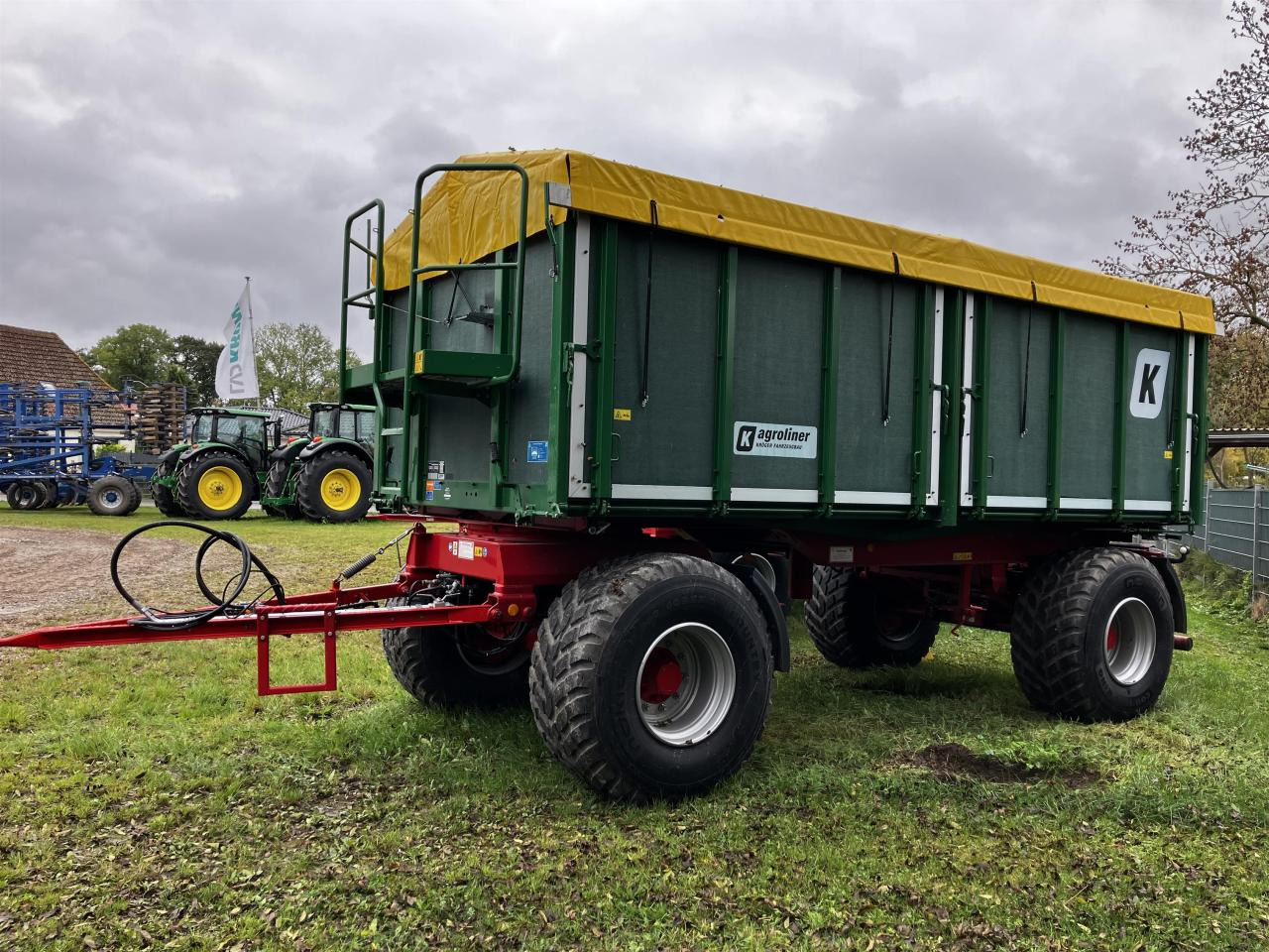 Kröger HKD 302 - Prikolica istovarivača: slika 1 Kröger HKD 302 - Prikolica istovarivača: slika 1