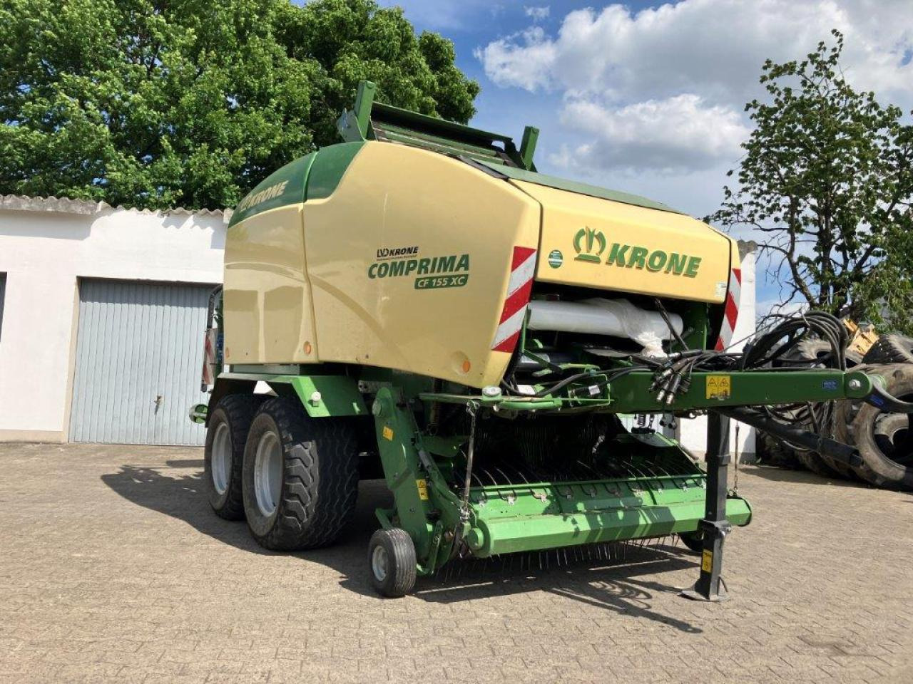Krone CF 155 XC Comprima - Balirka za okrugle bale: slika 1 Krone CF 155 XC Comprima - Balirka za okrugle bale: slika 1
