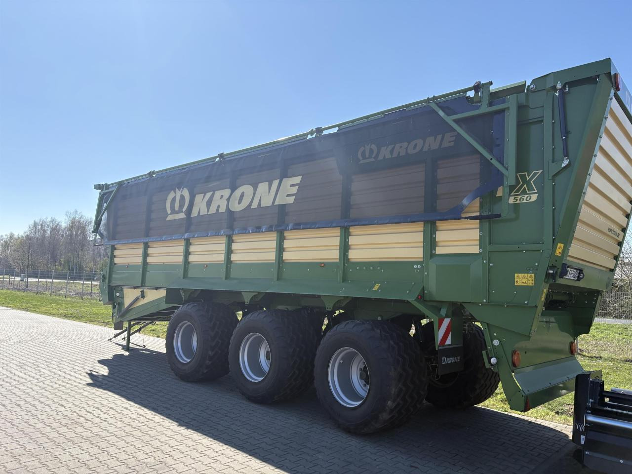Krone TX 560 - Prikolica sa automatskim punjenjem: slika 3 Krone TX 560 - Prikolica sa automatskim punjenjem: slika 3