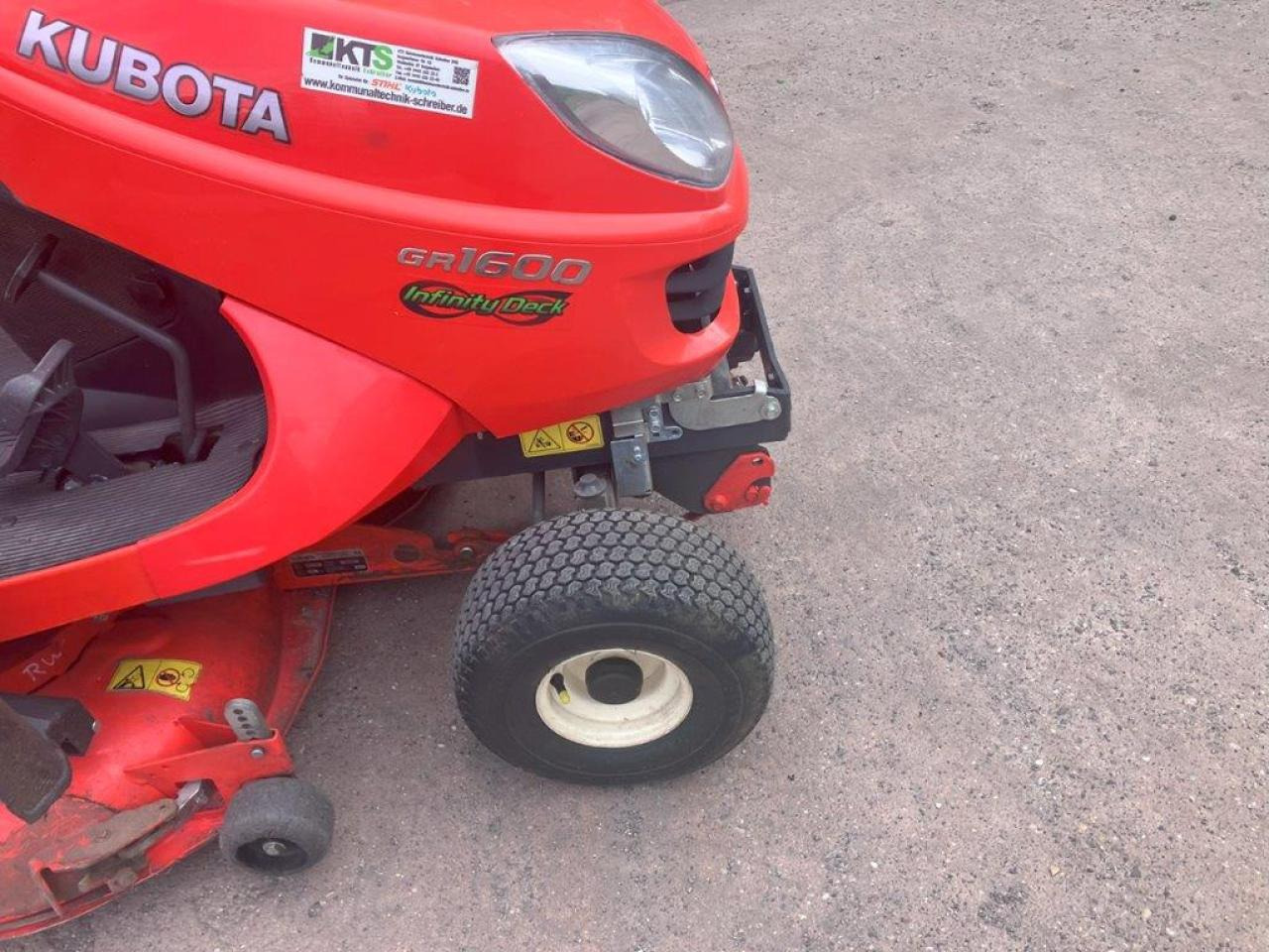 Kubota GR1600-ID-II - Baštenska kosačica: slika 3 Kubota GR1600-ID-II - Baštenska kosačica: slika 3