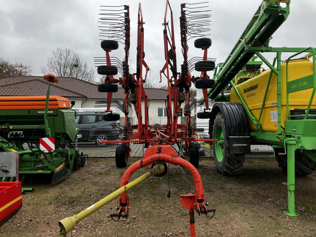 Kuhn GA 7501 - Prevrtač/ Grabuljač: slika 2 Kuhn GA 7501 - Prevrtač/ Grabuljač: slika 2