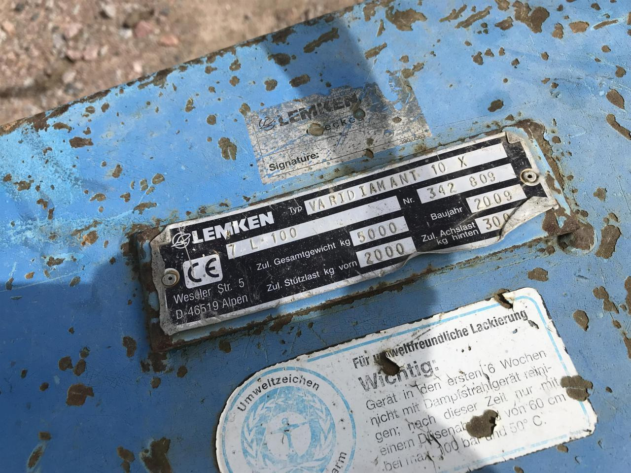 Plug Lemken Vari Diamant 10X: slika 8