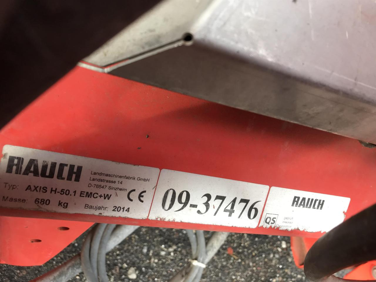 Rauch Axis-H50.1 EMC+W - Rasipač veštačkog đubriva: slika 5 Rauch Axis-H50.1 EMC+W - Rasipač veštačkog đubriva: slika 5