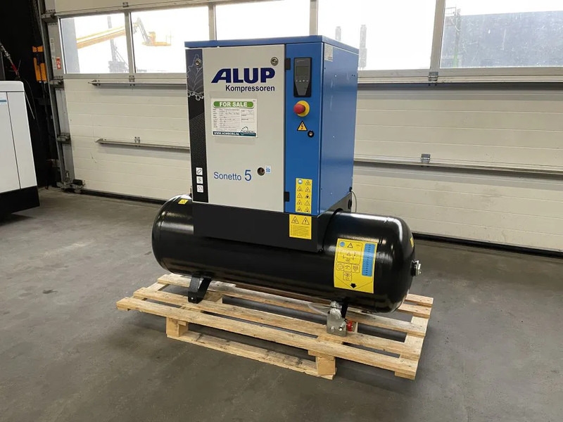 Alup Sonetto 5 - 200 Elektrische Schroefcompressor 4 kW 470 L/Min 10 Bar op ketel - Kompresor za vazduh: slika 2 Alup Sonetto 5 - 200 Elektrische Schroefcompressor 4 kW 470 L/Min 10 Bar op ketel - Kompresor za vazduh: slika 2