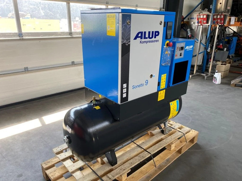 Alup Sonetto 9+ 270 Elektrische Schroefcompressor met ketel en droger 7.5 kW 980 L / min 10 Bar - Kompresor za vazduh: slika 2 Alup Sonetto 9+ 270 Elektrische Schroefcompressor met ketel en droger 7.5 kW 980 L / min 10 Bar - Kompresor za vazduh: slika 2