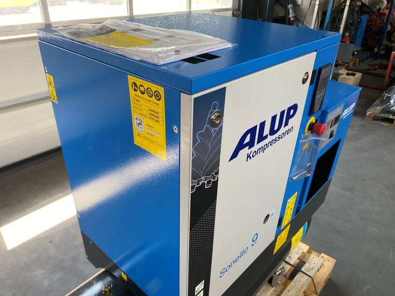 Kompresor za vazduh novi Alup Sonetto 9+ 270 Elektrische Schroefcompressor met ketel en droger 7.5 kW 980 L / min 10 Bar: slika 14