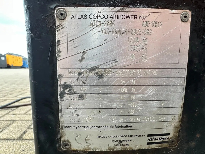Atlas-Copco QAS 38 Yanmar Mecc Alte Spa 40 kVA Silent generatorset - Set generatora: slika 5 Atlas-Copco QAS 38 Yanmar Mecc Alte Spa 40 kVA Silent generatorset - Set generatora: slika 5