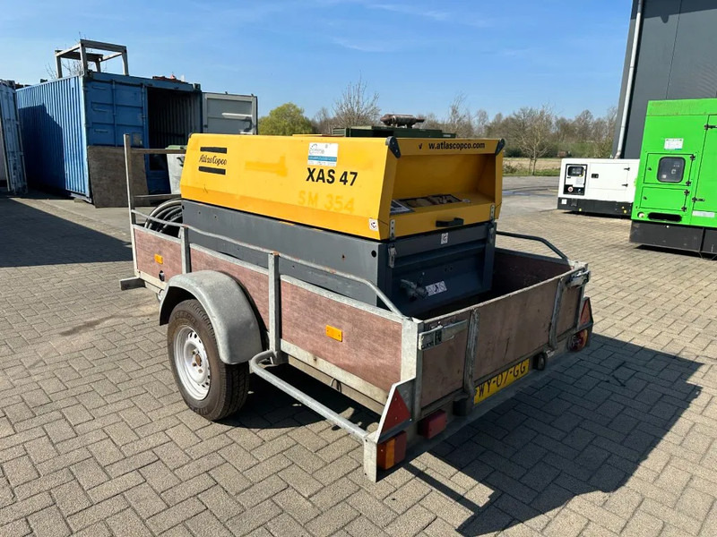 Atlas-Copco XAS 47 DD Deutz 2.6 m3 / min 7 Bar 21 kW Mobiele Diesel Compressor op aanhanger - Kompresor za vazduh: slika 5 Atlas-Copco XAS 47 DD Deutz 2.6 m3 / min 7 Bar 21 kW Mobiele Diesel Compressor op aanhanger - Kompresor za vazduh: slika 5