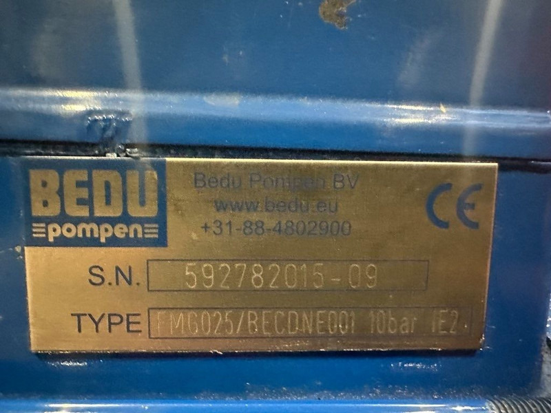 BEDU FMG025/BECDNE001 Tandwielpomp Zelfaanzuigend Brandstofpomp 70 L / min 10 Bar - Pumpa za vodu: slika 3 BEDU FMG025/BECDNE001 Tandwielpomp Zelfaanzuigend Brandstofpomp 70 L / min 10 Bar - Pumpa za vodu: slika 3
