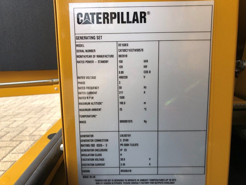 Caterpillar C7.1 150 kVA Supersilent generatorset - Set generatora: slika 4 Caterpillar C7.1 150 kVA Supersilent generatorset - Set generatora: slika 4