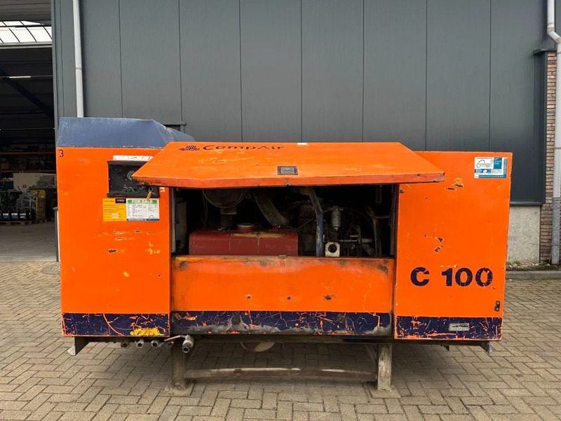 Kompresor za vazduh Compair C100 Mercedes OM 364 A 10.5 m3 / min 77 kW 7 Bar Silent Diesel  Compressor: slika 12