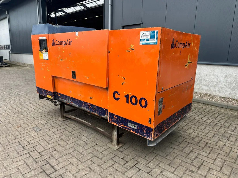 Compair C100 Mercedes OM 364 A 10.5 m3 / min 77 kW 7 Bar Silent Diesel Compressor - Kompresor za vazduh: slika 4 Compair C100 Mercedes OM 364 A 10.5 m3 / min 77 kW 7 Bar Silent Diesel Compressor - Kompresor za vazduh: slika 4
