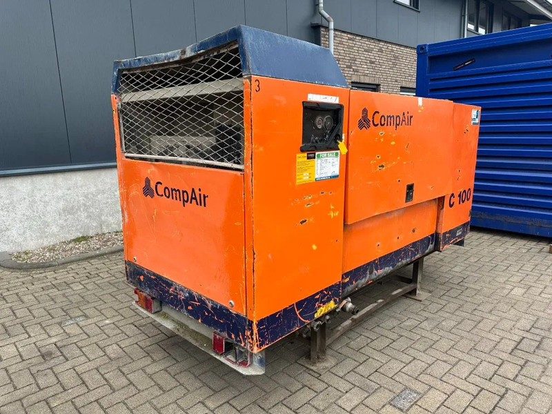 Compair C100 Mercedes OM 364 A 10.5 m3 / min 77 kW 7 Bar Silent Diesel Compressor - Kompresor za vazduh: slika 2 Compair C100 Mercedes OM 364 A 10.5 m3 / min 77 kW 7 Bar Silent Diesel Compressor - Kompresor za vazduh: slika 2