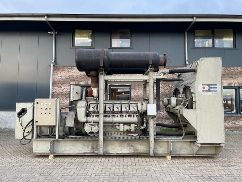 Deutz MWM TBD 604 BV12 Leroy Somer 1450 kVA generatorset ex emergency - Set generatora: slika 1 Deutz MWM TBD 604 BV12 Leroy Somer 1450 kVA generatorset ex emergency - Set generatora: slika 1