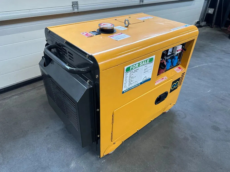 Diesel Diesel Generator UK-9500 5.5 kW 230 en 400 Volt Silent Diesel generator New ! - Set generatora: slika 4 Diesel Diesel Generator UK-9500 5.5 kW 230 en 400 Volt Silent Diesel generator New ! - Set generatora: slika 4