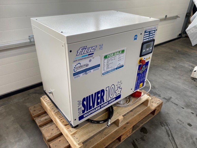 Fiac New Silver 10 Silent 7.5 kW 860 L / min 10 bar Elektrische Schroefcompressor - Kompresor za vazduh: slika 5 Fiac New Silver 10 Silent 7.5 kW 860 L / min 10 bar Elektrische Schroefcompressor - Kompresor za vazduh: slika 5