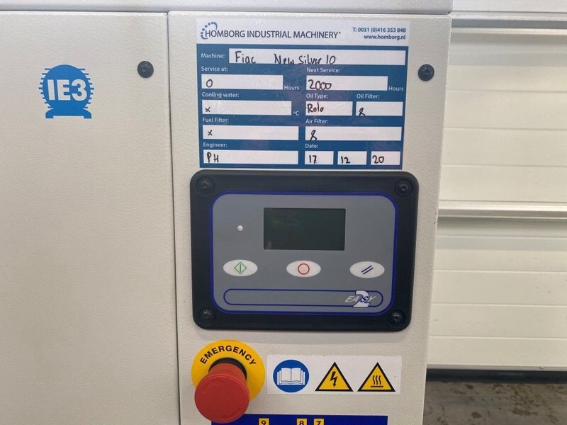 Fiac New Silver 10 Silent 7.5 kW 860 L / min 10 bar Elektrische Schroefcompressor - Kompresor za vazduh: slika 4 Fiac New Silver 10 Silent 7.5 kW 860 L / min 10 bar Elektrische Schroefcompressor - Kompresor za vazduh: slika 4
