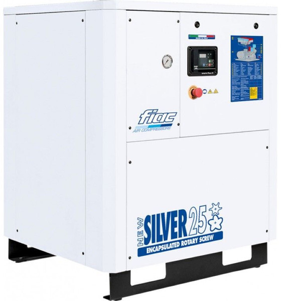 Fiac New Silver 25 Silent 18.5 kW 2500 L / min 10 Bar Elektrische Schroefcompressor - Kompresor za vazduh: slika 1 Fiac New Silver 25 Silent 18.5 kW 2500 L / min 10 Bar Elektrische Schroefcompressor - Kompresor za vazduh: slika 1