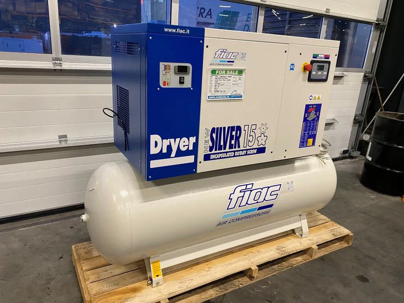 Fiac NewSilver D 15 / 500 NewSilver D 15 / 500 - 1430 L / min 11 kW 10 bar Elektrische Schroefcompressor + Droger - Kompresor za vazduh: slika 3 Fiac NewSilver D 15 / 500 NewSilver D 15 / 500 - 1430 L / min 11 kW 10 bar Elektrische Schroefcompressor + Droger - Kompresor za vazduh: slika 3