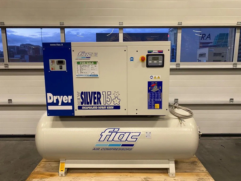 Fiac NewSilver D 15 / 500 NewSilver D 15 / 500 - 1430 L / min 11 kW 10 bar Elektrische Schroefcompressor + Droger - Kompresor za vazduh: slika 2 Fiac NewSilver D 15 / 500 NewSilver D 15 / 500 - 1430 L / min 11 kW 10 bar Elektrische Schroefcompressor + Droger - Kompresor za vazduh: slika 2