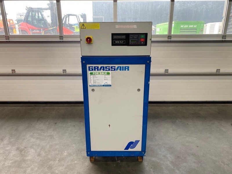 Grassair WIS 11.7 Silent 4 kW 550 L / min 12 Bar Schroefcompressor - Kompresor za vazduh: slika 1 Grassair WIS 11.7 Silent 4 kW 550 L / min 12 Bar Schroefcompressor - Kompresor za vazduh: slika 1