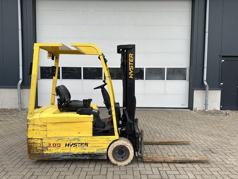 Električni viljuškar Hyster J2.00XMI 2 ton Triplex Freelift Sideshift Elektra Heftruck accu 2012: slika 6