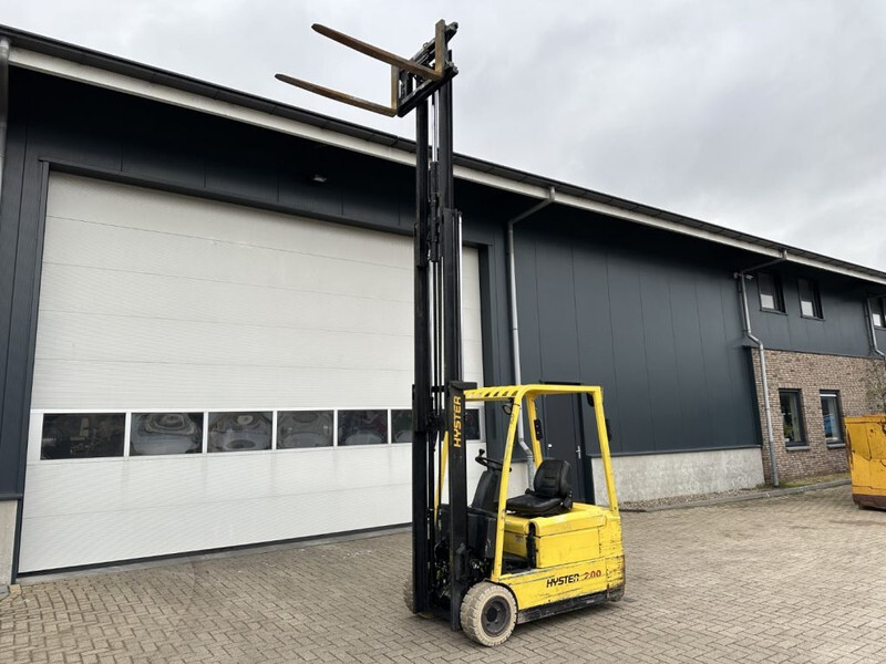 Električni viljuškar Hyster J2.00XMI 2 ton Triplex Freelift Sideshift Elektra Heftruck accu 2012: slika 12