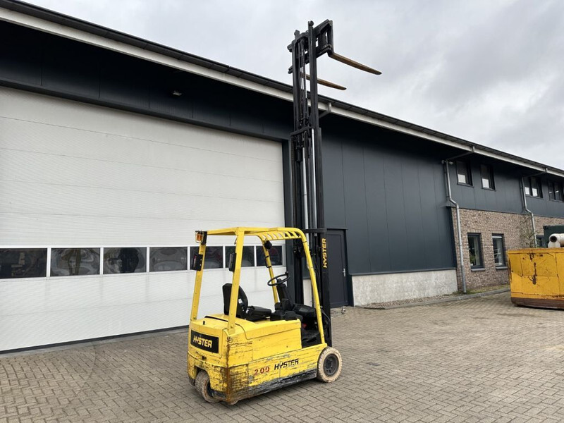Električni viljuškar Hyster J2.00XMI 2 ton Triplex Freelift Sideshift Elektra Heftruck accu 2012: slika 9
