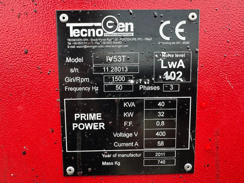 Iveco FPT Tecnogen Mecc Alte Spa 40 kVA Silent generatorset - Set generatora: slika 3 Iveco FPT Tecnogen Mecc Alte Spa 40 kVA Silent generatorset - Set generatora: slika 3