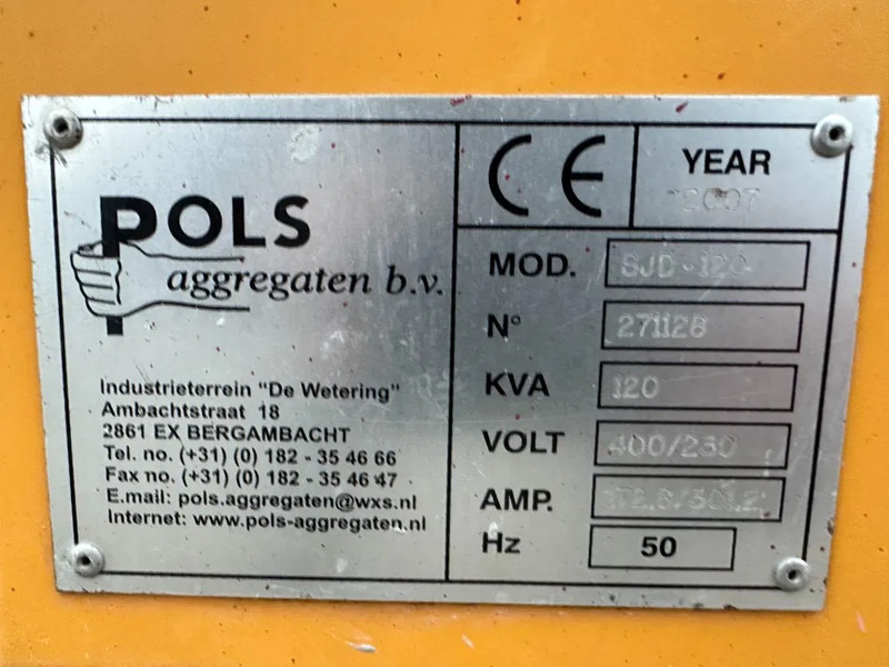 John Deere 6068 TF 258 Mecc Alte Spa 130 kVA Silent generatorset - Set generatora: slika 3 John Deere 6068 TF 258 Mecc Alte Spa 130 kVA Silent generatorset - Set generatora: slika 3