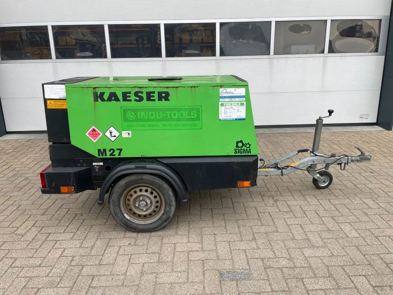 Kaeser M27 Kubota 2,7 m3 / min 7 Bar 18 kW Mobiele Silent Diesel Compressor - Kompresor za vazduh: slika 1 Kaeser M27 Kubota 2,7 m3 / min 7 Bar 18 kW Mobiele Silent Diesel Compressor - Kompresor za vazduh: slika 1