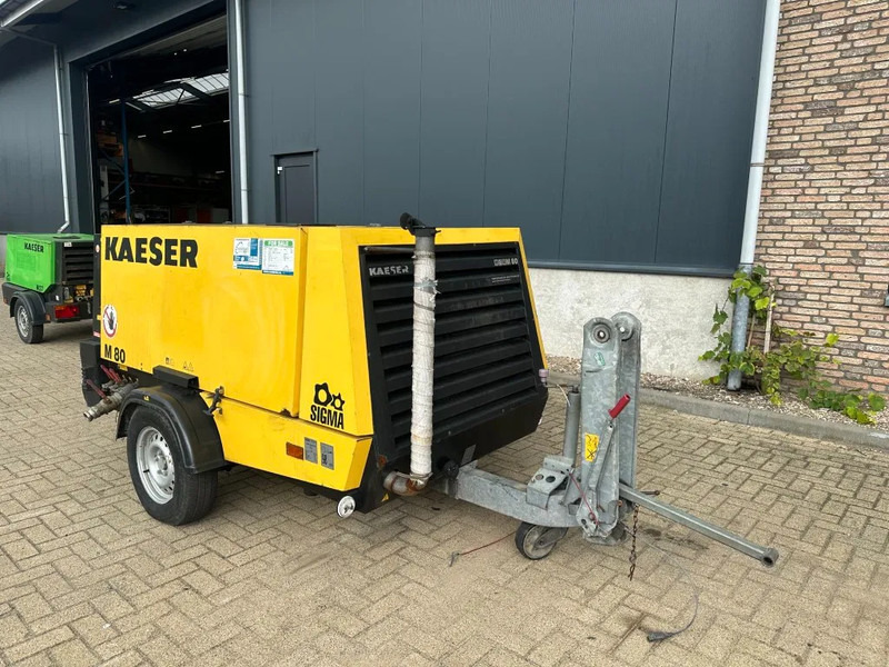 Kaeser M80 Kubota 8.1 m3 / min 7 Bar 55 kW Mobiele Silent Diesel Compressor - Kompresor za vazduh: slika 2 Kaeser M80 Kubota 8.1 m3 / min 7 Bar 55 kW Mobiele Silent Diesel Compressor - Kompresor za vazduh: slika 2