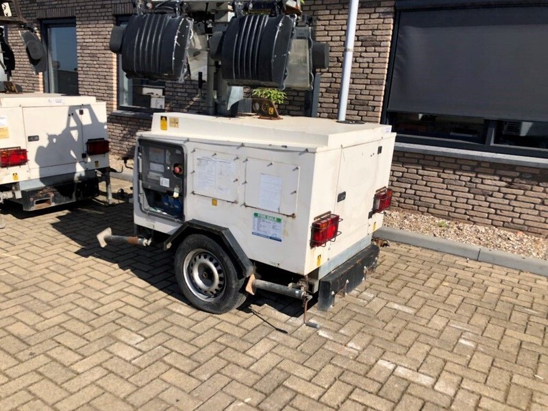 Kubota Bruno 9 meter mobiele light tower lichtmast aggregaat - Toranj za osvetljenje: slika 4 Kubota Bruno 9 meter mobiele light tower lichtmast aggregaat - Toranj za osvetljenje: slika 4
