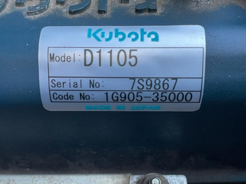 Kubota GenSet MPM 15/400 SS-KA 15 kVA 400 Amp Silent Las generatorset - Set generatora: slika 4 Kubota GenSet MPM 15/400 SS-KA 15 kVA 400 Amp Silent Las generatorset - Set generatora: slika 4
