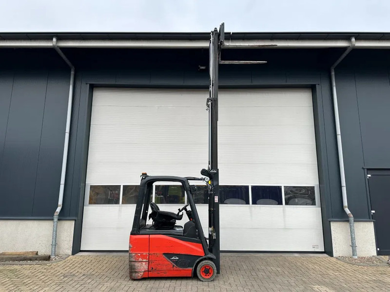 Električni viljuškar Linde E16H-02 1.6 ton Triplex Freelift Sideshift Elektra Heftruck 2016: slika 10
