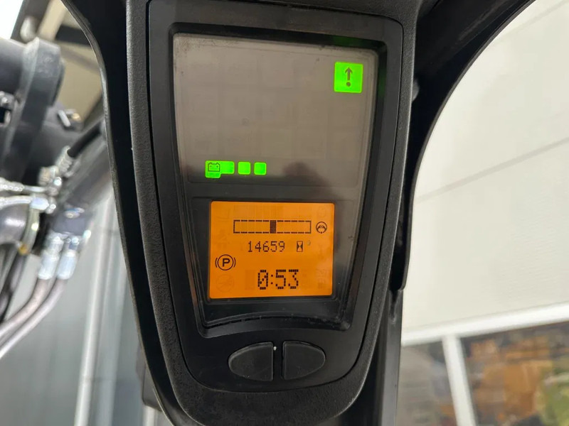 Električni viljuškar Linde E16H-02 1.6 ton Triplex Freelift Sideshift Elektra Heftruck 2016: slika 13