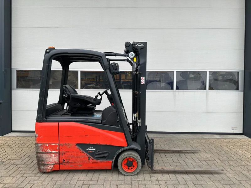 Električni viljuškar Linde E16H-02 1.6 ton Triplex Freelift Sideshift Elektra Heftruck 2016: slika 7