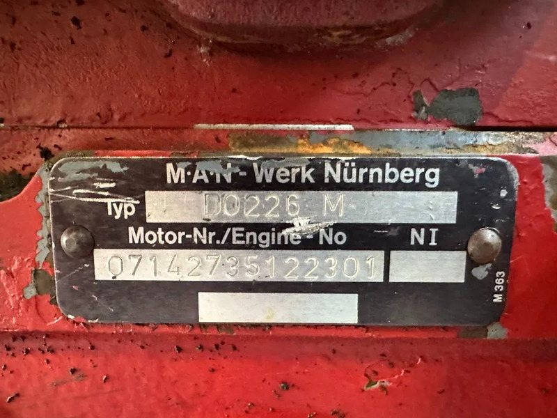 MAN D 0226 M 66 kW / 90 PK 6 cilinder diesel engine parts - Motor za Oprema za rukovanje materijalima: slika 3 MAN D 0226 M 66 kW / 90 PK 6 cilinder diesel engine parts - Motor za Oprema za rukovanje materijalima: slika 3