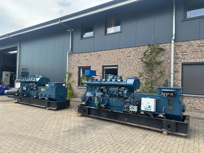 Mitsubishi S8NPTA 510 kVA generatorset as New ! 181 hours ! - Set generatora: slika 2 Mitsubishi S8NPTA 510 kVA generatorset as New ! 181 hours ! - Set generatora: slika 2