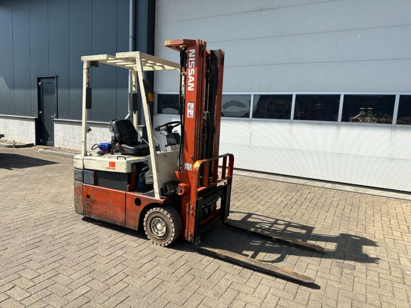 Električni viljuškar Nissan N01L18U 1.8 ton Triplex Freelift Sideshift Elektra Heftruck Accu 2016 !: slika 17